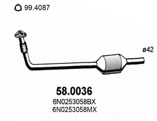 ASSO 580036 Катализатор