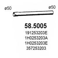 ASSO 585005 Труба выхлопного газа