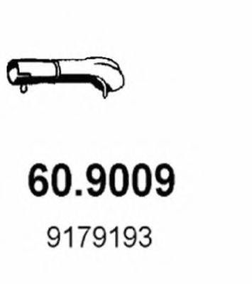 ASSO 609009 Труба выхлопного газа