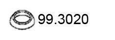 ASSO 993020 Уплотнительное кольцо, труба выхлопного газа