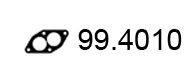 ASSO 994010 Прокладка, труба выхлопного газа