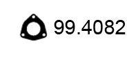 ASSO 994082 Прокладка, труба выхлопного газа