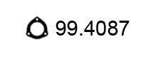 ASSO 994087 Прокладка, труба выхлопного газа
