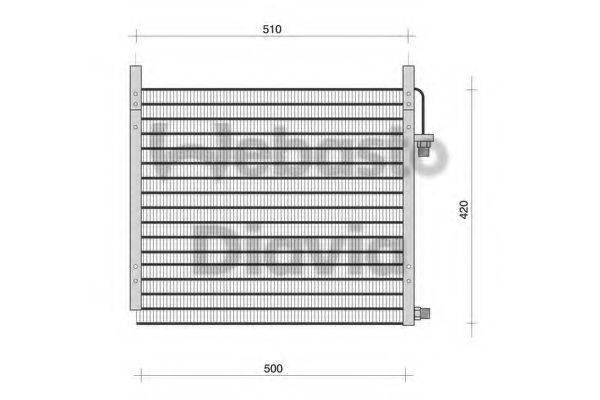 WEBASTO 82D0225003B Конденсатор, кондиционер