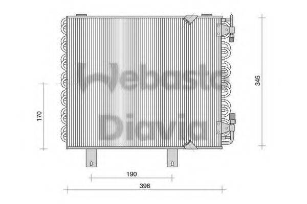 WEBASTO 82D0225019A Конденсатор, кондиционер