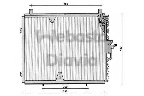 WEBASTO 82D0225037B Конденсатор, кондиционер