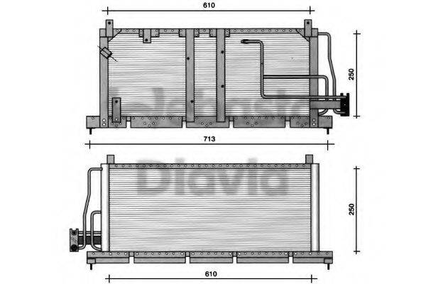 WEBASTO 82D0225046A Конденсатор, кондиционер