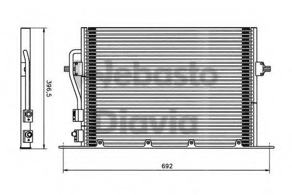 WEBASTO 82D0225112A Конденсатор, кондиционер
