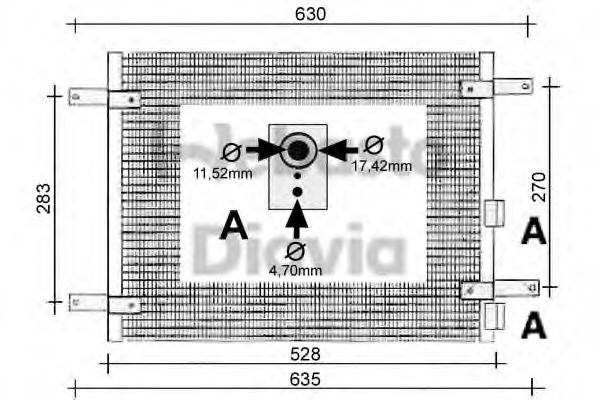 WEBASTO 82D0225232A Конденсатор, кондиционер