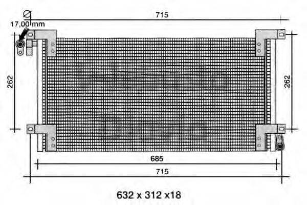 WEBASTO 82D0225292A Конденсатор, кондиционер