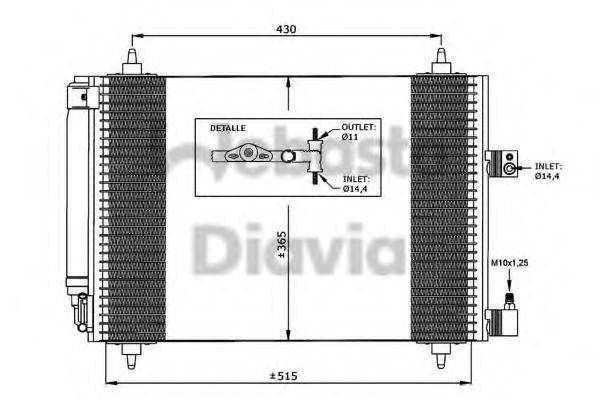 WEBASTO 82D0225592A Конденсатор, кондиционер