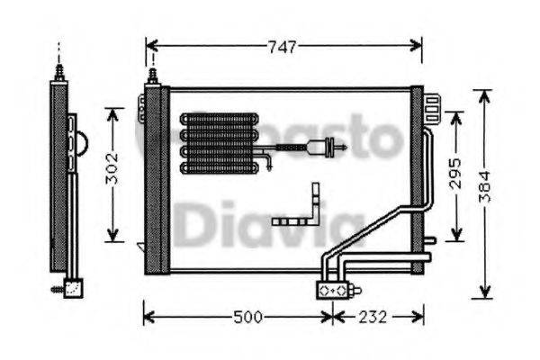 WEBASTO 82D0226112MA Конденсатор, кондиционер