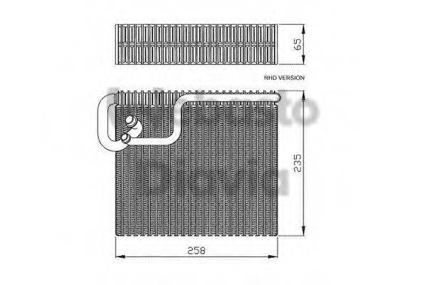 WEBASTO 82D0525181A Испаритель, кондиционер