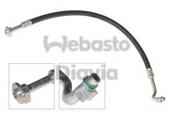 WEBASTO 82D0796126A Трубопровод высокого / низкого давления, кондиционер