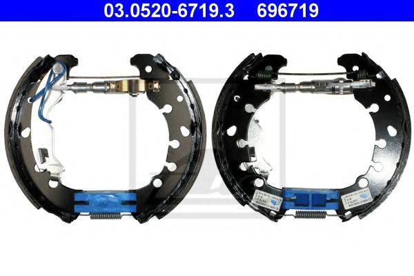 ATE 03052067193 Комплект тормозных колодок