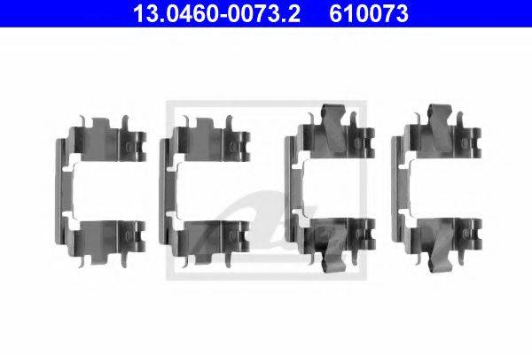 ATE 13046000732 Комплектующие, колодки дискового тормоза