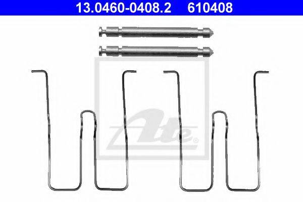 ATE 13046004082 Комплектующие, колодки дискового тормоза