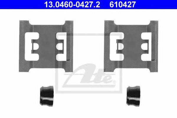 ATE 13046004272 Комплектующие, колодки дискового тормоза