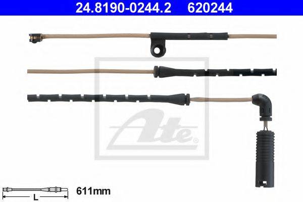 ATE 24819002442 Сигнализатор, износ тормозных колодок