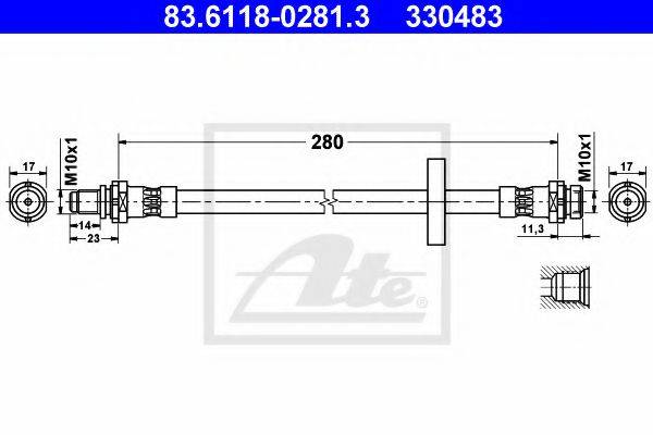 ATE 83.6118-0281.3