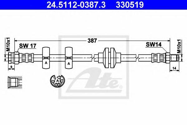 ATE 24.5112-0387.3