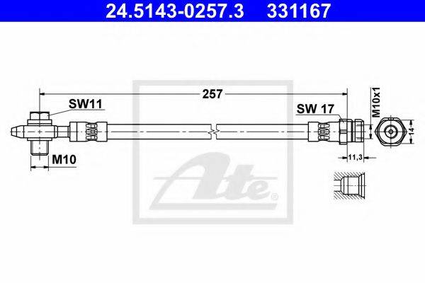 ATE 24.5143-0257.3