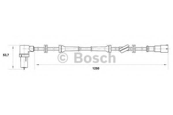 BOSCH 0265006164 Датчик, частота вращения колеса