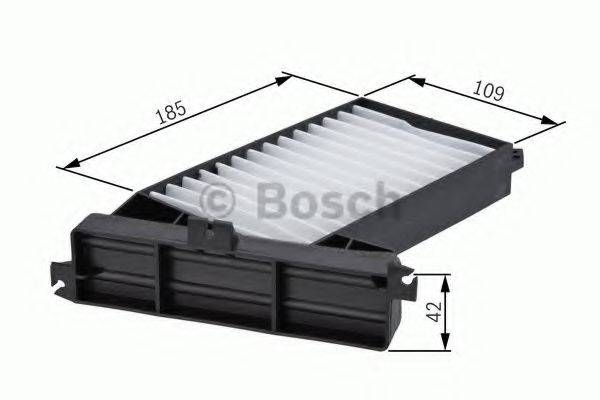BOSCH 1987432207 Фильтр, воздух во внутренном пространстве