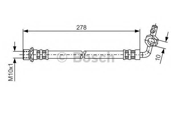 BOSCH 1987476113 Тормозной шланг