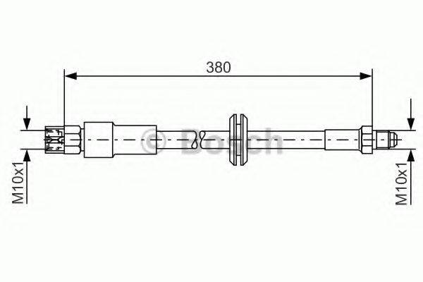 BOSCH 1987476140 Тормозной шланг