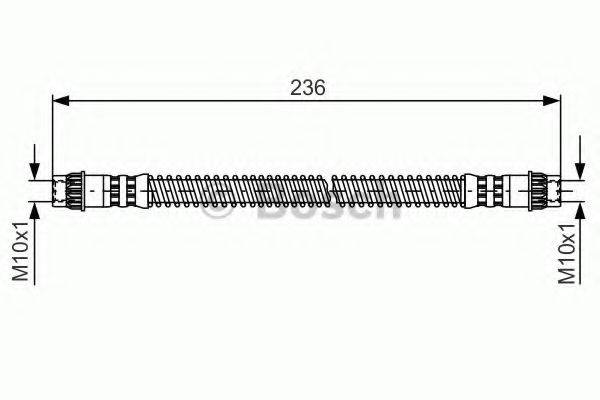 BOSCH 1987476148 Тормозной шланг
