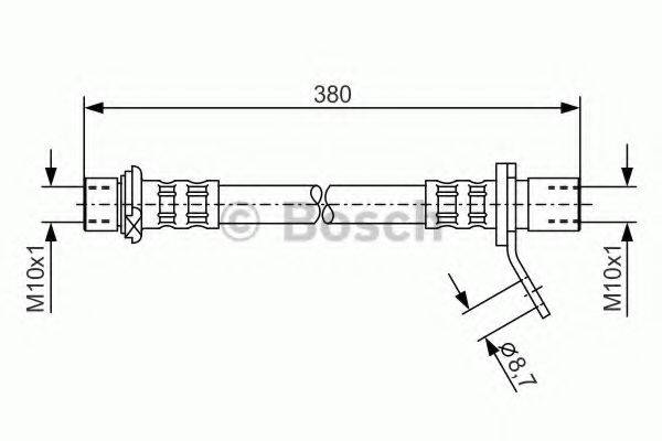 BOSCH 1987476161 Тормозной шланг