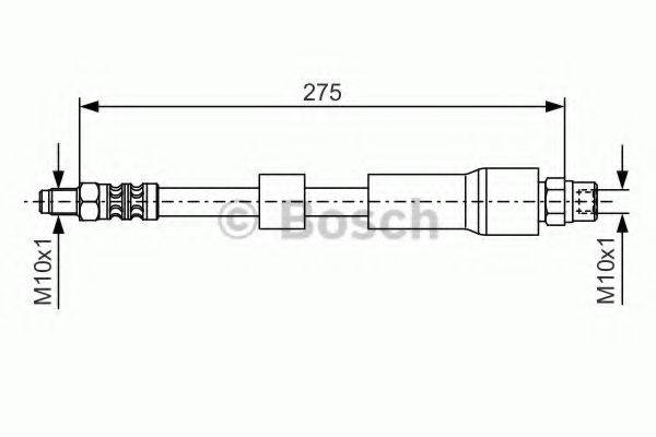 BOSCH 1987476174 Тормозной шланг