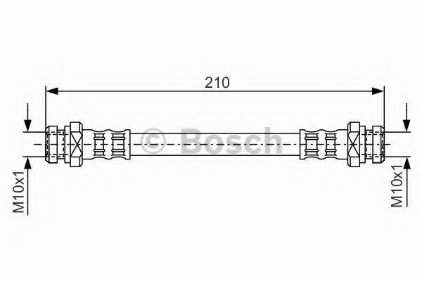 BOSCH 1987476193 Тормозной шланг