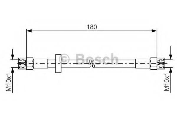 BOSCH 1987476216 Тормозной шланг