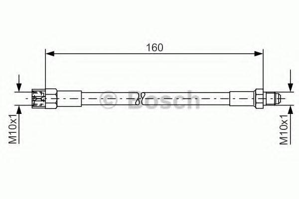 BOSCH 1987476230 Тормозной шланг