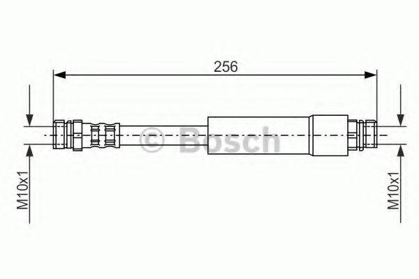 BOSCH 1987476284 Тормозной шланг