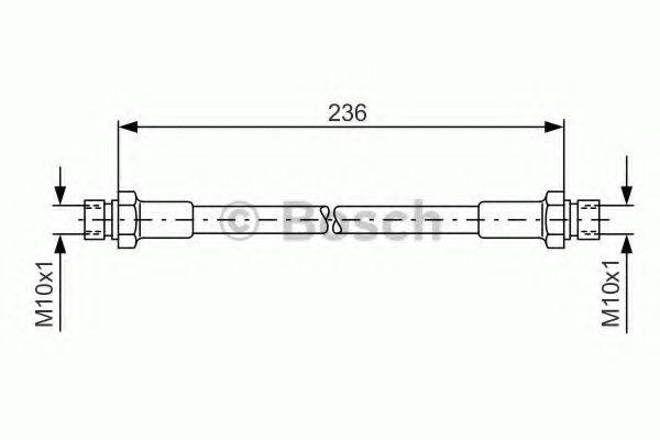 BOSCH 1987476289 Тормозной шланг