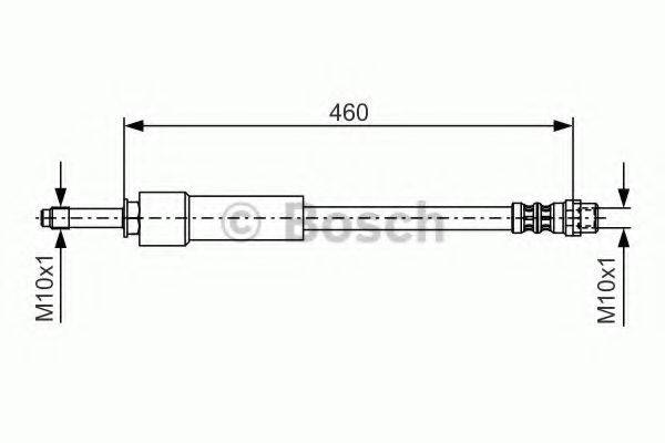 BOSCH 1987476297 Тормозной шланг