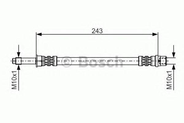 BOSCH 1987476313 Тормозной шланг