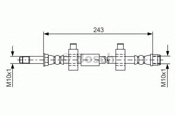 BOSCH 1987476320 Тормозной шланг