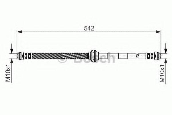 BOSCH 1987476325 Тормозной шланг