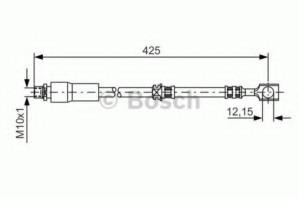 BOSCH 1987476386 Тормозной шланг