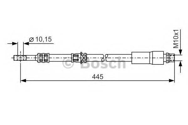 BOSCH 1987476455 Тормозной шланг