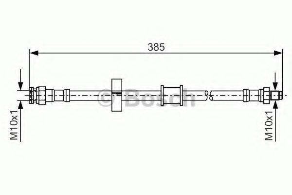 BOSCH 1987476459 Тормозной шланг