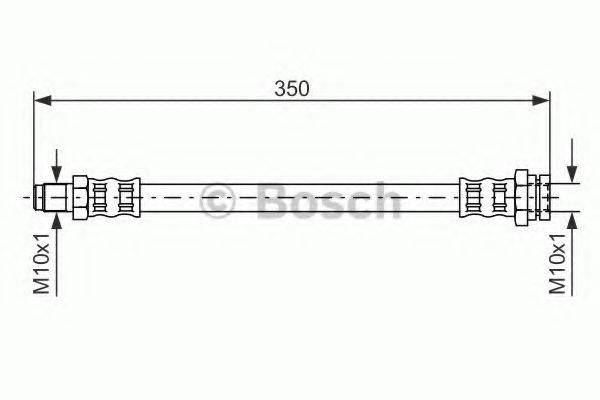 BOSCH 1987476491 Тормозной шланг