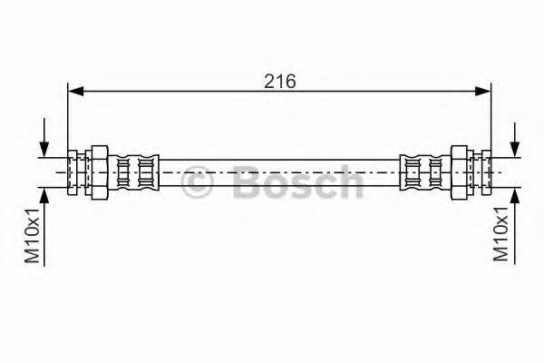 BOSCH 1987476529 Тормозной шланг