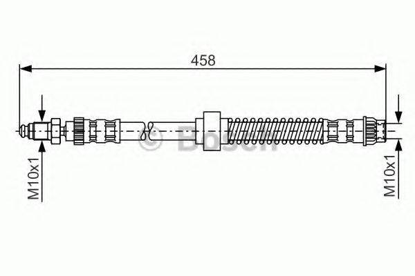 BOSCH 1987476534 Тормозной шланг