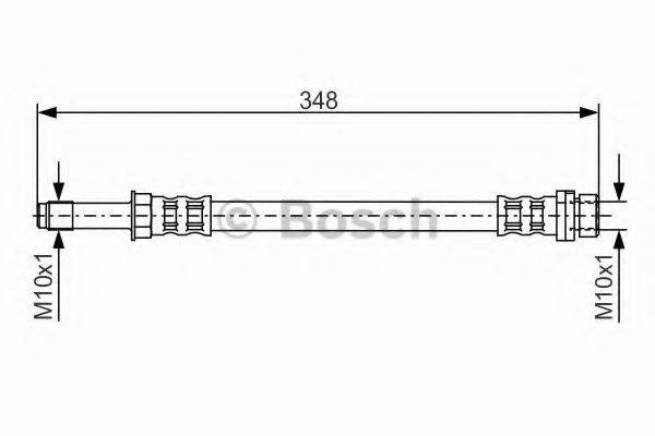 BOSCH 1987476622 Тормозной шланг