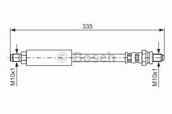 BOSCH 1987476627 Тормозной шланг